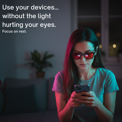 Aurex® Red Lens Blue Light Glasses