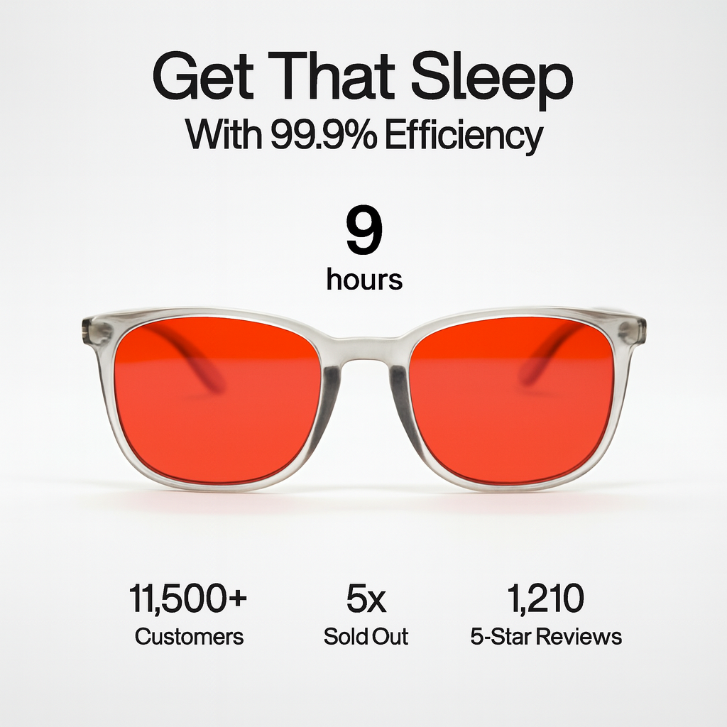 AeroG® │ Unisex Red Lens Blue Light Glasses