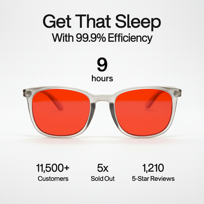 AeroG® │ Unisex Red Lens Blue Light Glasses